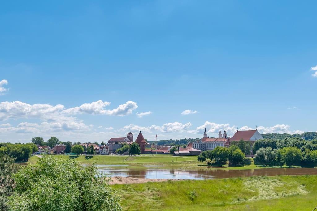 Bright Kaunas Apartment With Castle View المظهر الخارجي الصورة