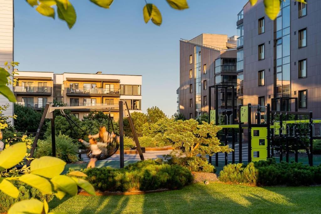 Bright Kaunas Apartment With Castle View المظهر الخارجي الصورة