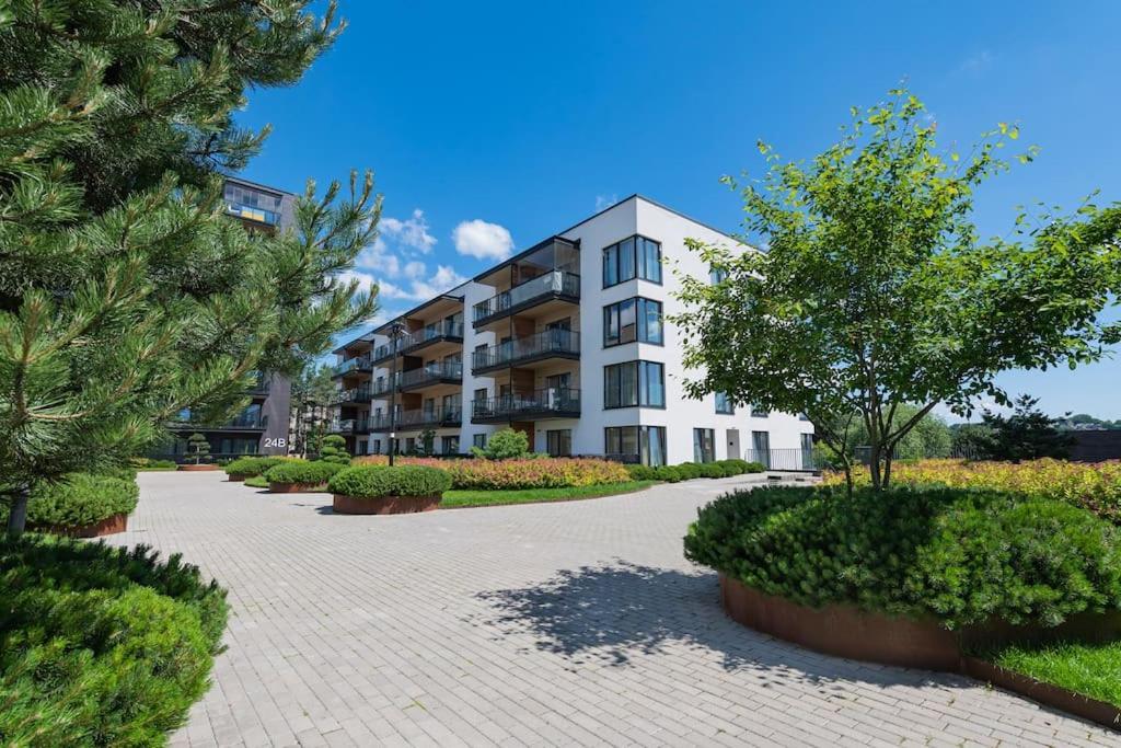 Bright Kaunas Apartment With Castle View المظهر الخارجي الصورة