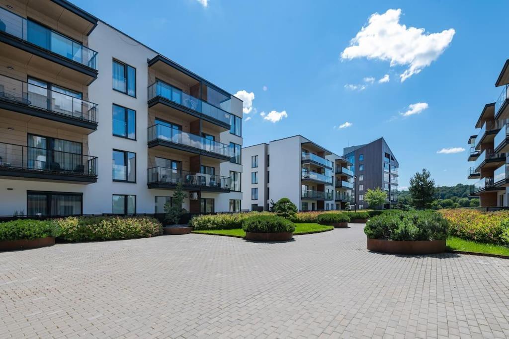 Bright Kaunas Apartment With Castle View المظهر الخارجي الصورة